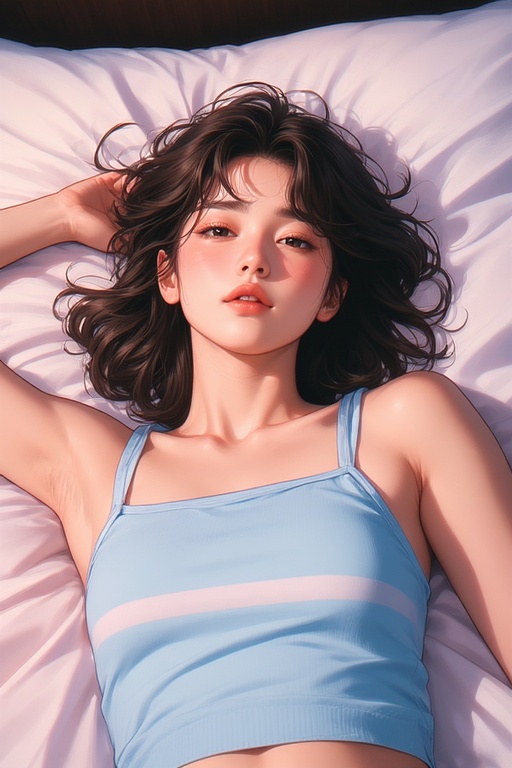 She-is-laying-down-on-a-bed-sp-3