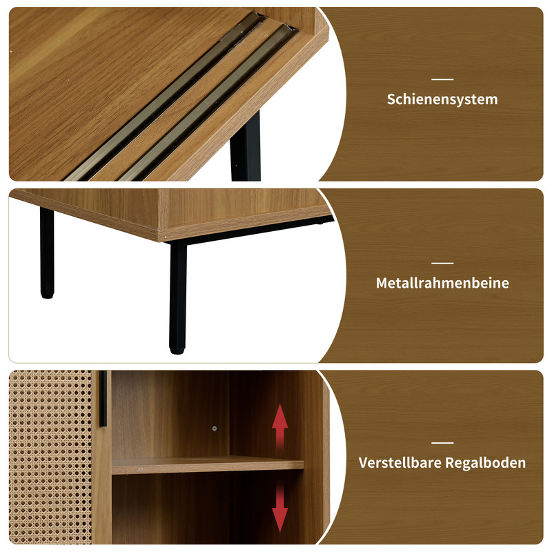 Schéma de montage et composants de la commode