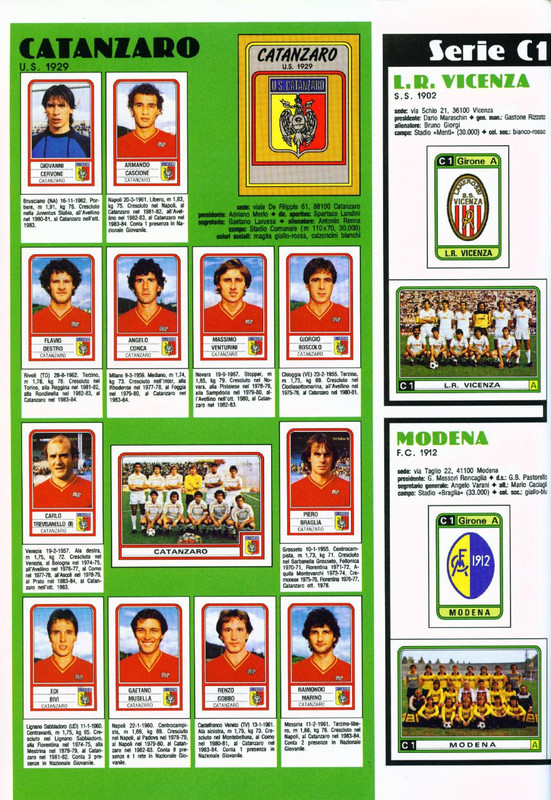 Calciatori 1983 1984 Panini 44 — Postimages