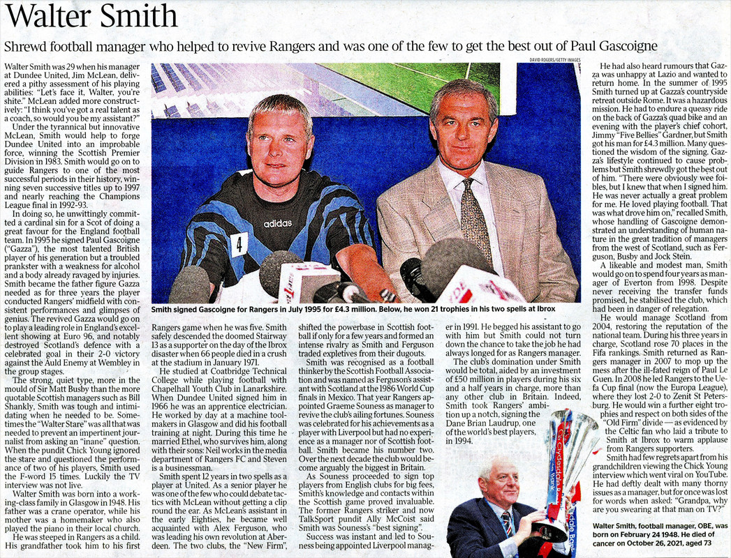 27102021 Times Walter Smith (2)