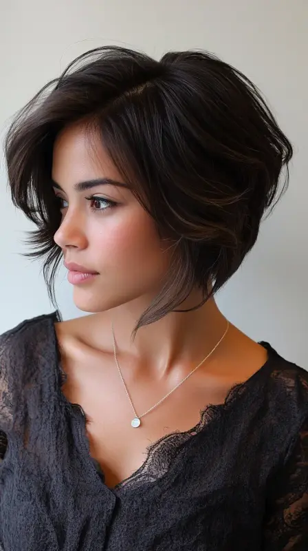 Edgy Allure: Dare to Stand Out - Asymmetrical hair