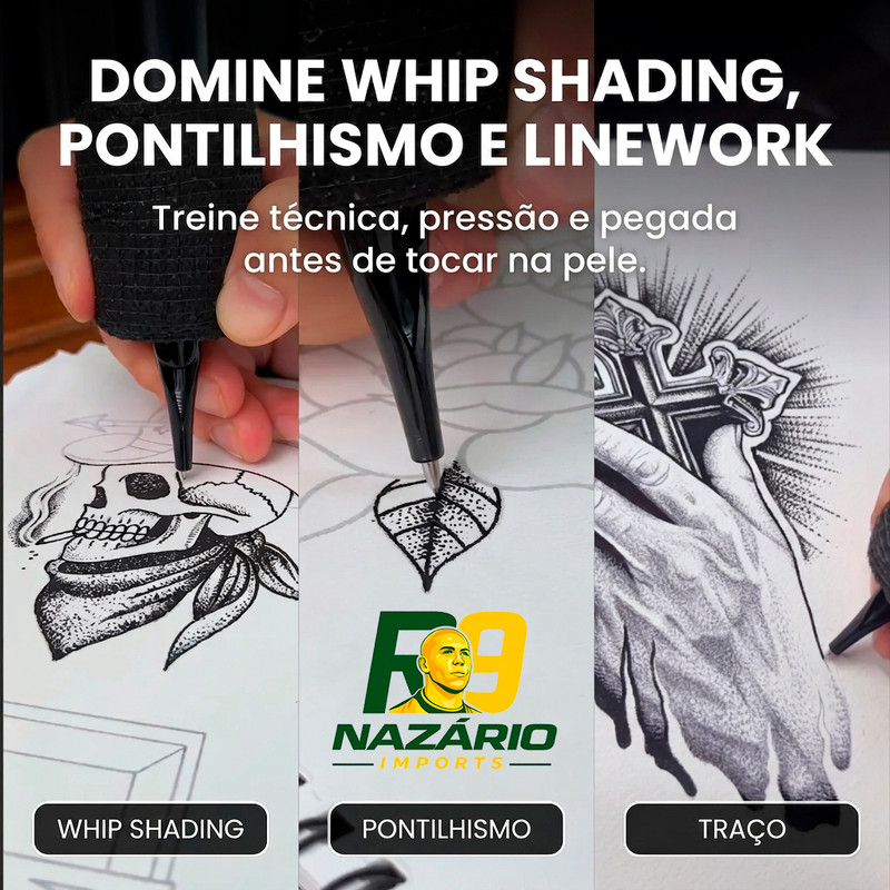 Electric Pro Dot Pen em uso