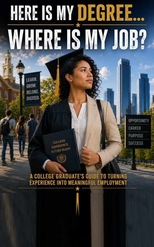 Here Is My Degree Where Is My Job workbook cover