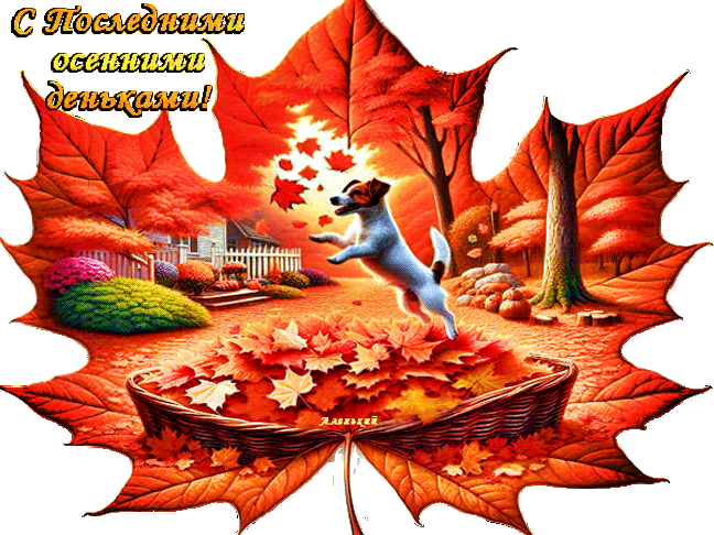С Последними осенними деньками