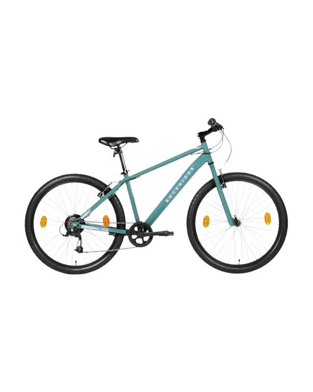 High-performance geared mountain bicycle profile layout