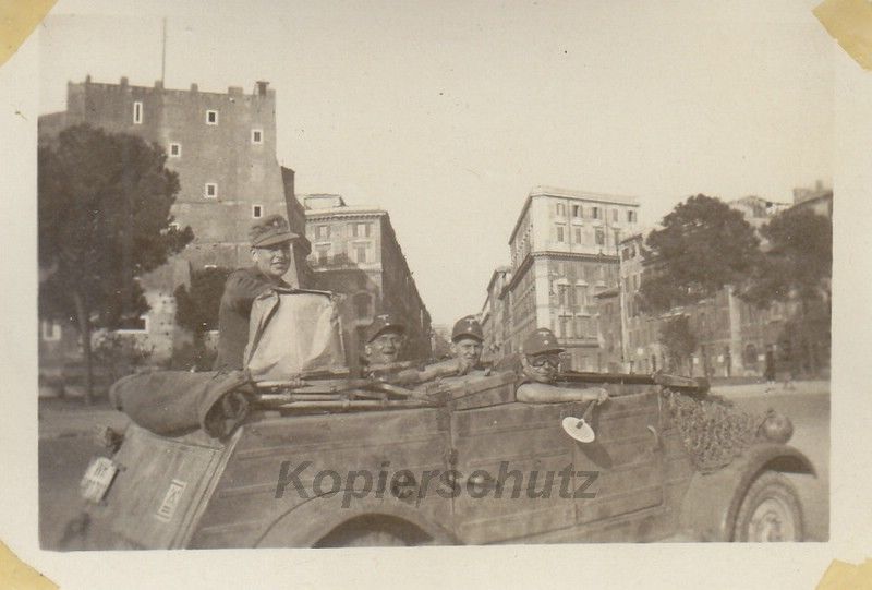 VW - Kübelwagen Divisionzeichen Werfer - Regimen