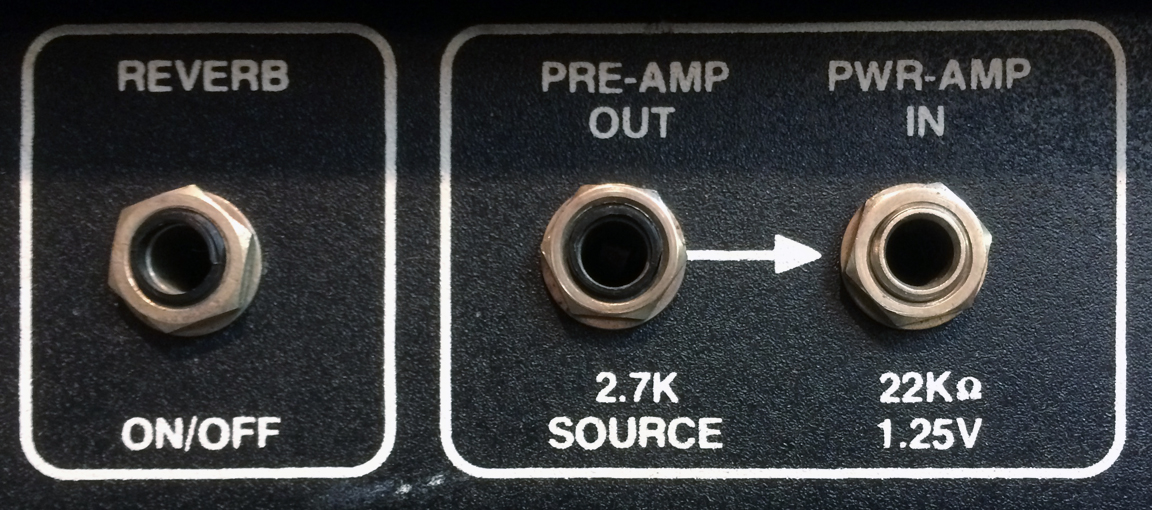LAB Series L5 - Reverb   effect loop jacks