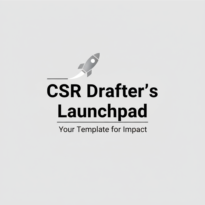CSR toolkit on a laptop screen