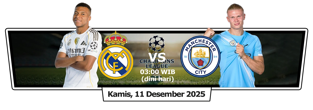 Playkami prediksi skor real vs man city