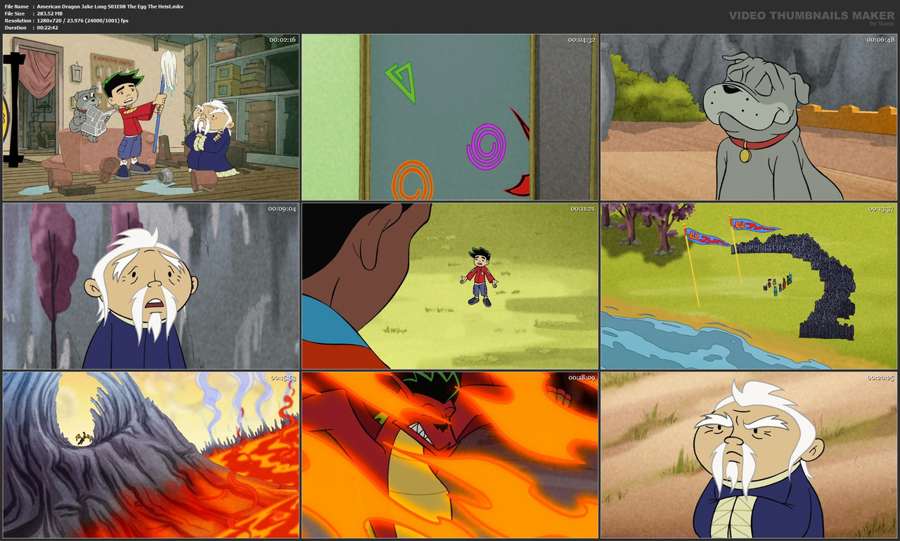 American Dragon Jake Long S01E08 The Egg The Heist.mkv