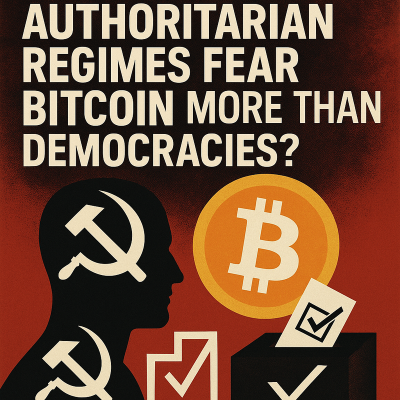 Why do authoritarian regimes fear Bitcoin more than democracies?