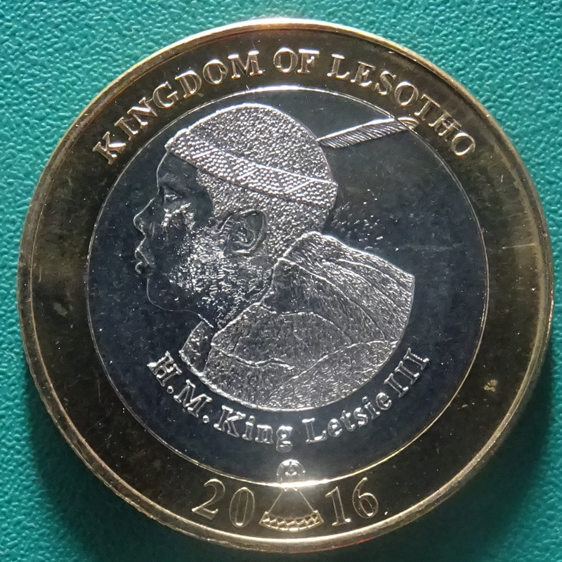 5 Maloti. Lesotho (2016) 50 Aniversario de la independencia LES-5-Maloti-2016-50-aniversario-de-la-independencia-anv