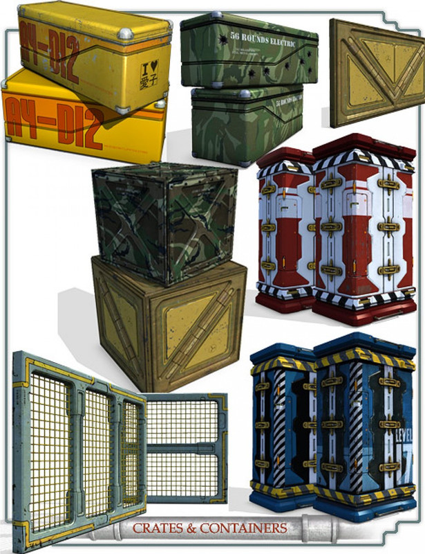 crates and containers 2 5 large