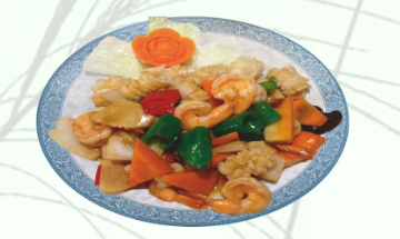 85. Mariscos Salteados