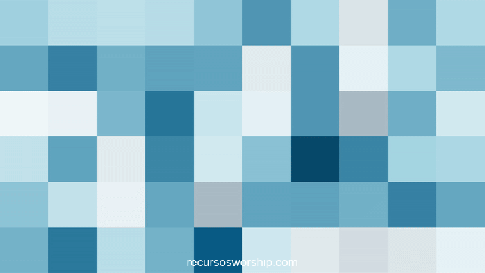 loop vj píxeles teal celeste caleidoscopio