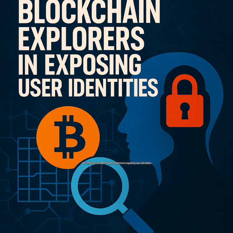 How effective are blockchain explorers in exposing user identities