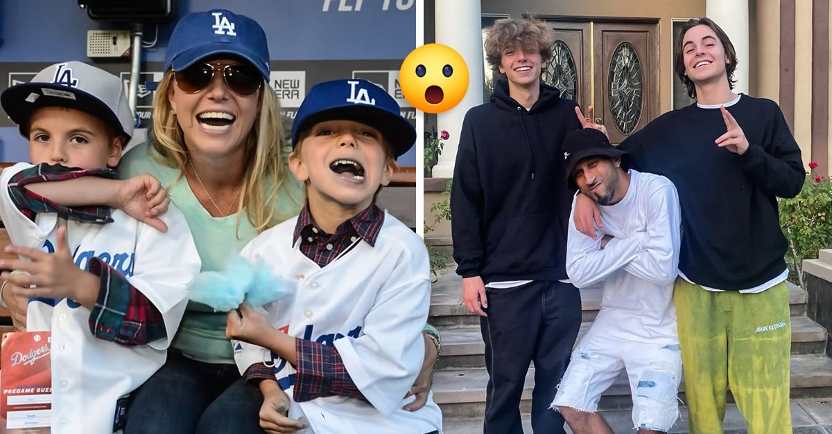 Hijos de Britney Spears confiesan por qué se alejaron de la cantante
