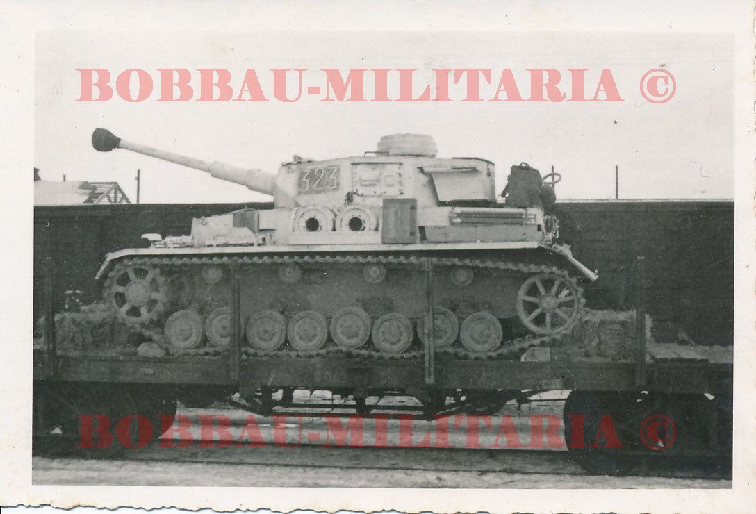 Panzerkampfwagen IV Nummer 323 weiße Winter-Tarnung Langrohr Ver