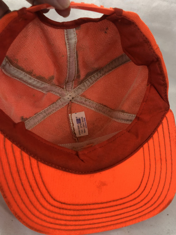 Vintage Gulf Orange Baseball/Tracker Hat Cap Snapback