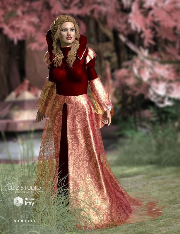 daz3d morphing fantasy dress epx1 main