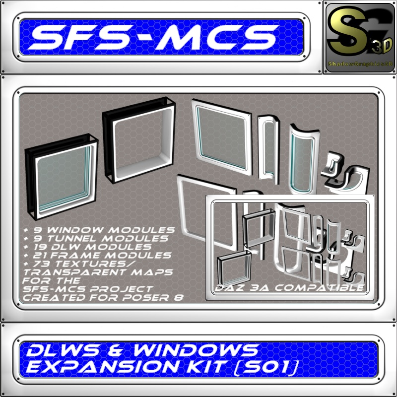 SFS-MCS DLWs & Windows Expansion Kit (S01) SFS-MCS DLWs & Windows Expansion Kit (S01)