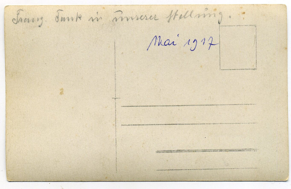 Foto Frankreich 1917 vor Reims franz. Panzer in unsere Stellung Aisne Marine (1)