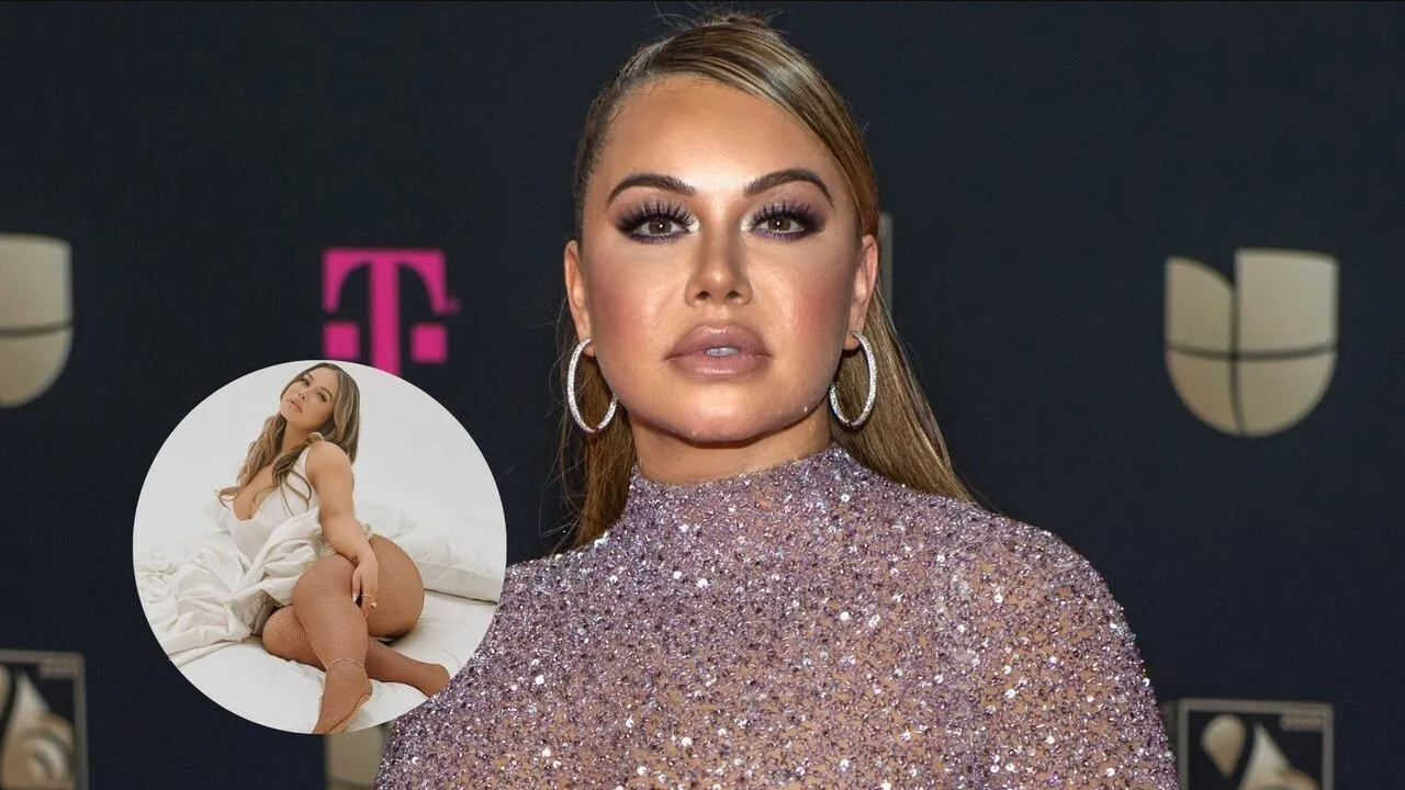 Chiquis Rivera causa furor al posar con ajustado y transparente body