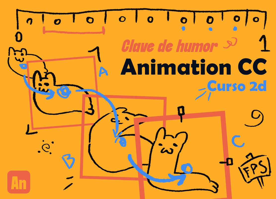 Tutorial curso en Español Animación 2D en clave de humor
