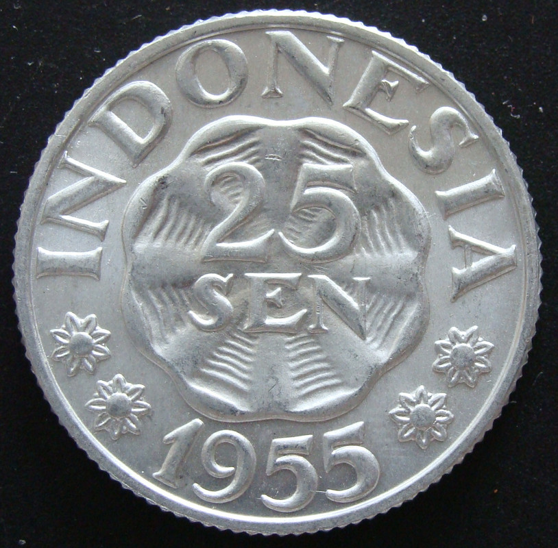 25 Sen. Indonesia (1955) IDN-25-Sen-1955-anv