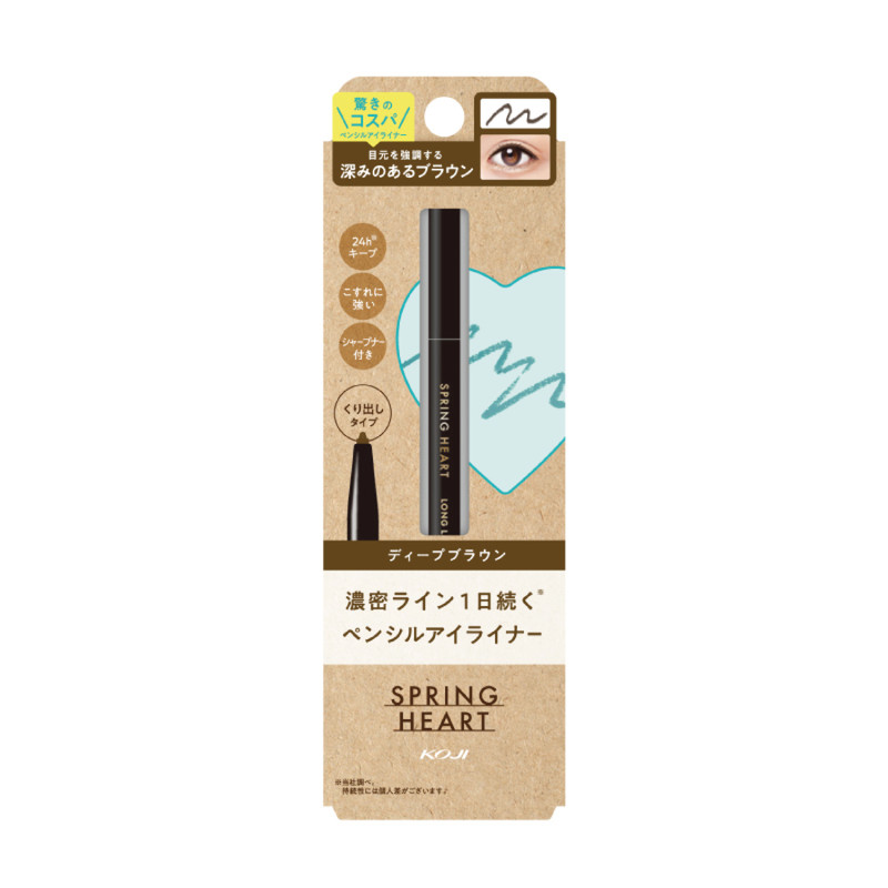 Spring Heart Long Lasting Eyeliner Deep Brown — Postimages