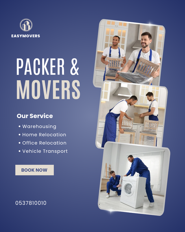 Professional Moving Services - EasyMovers Jeddah