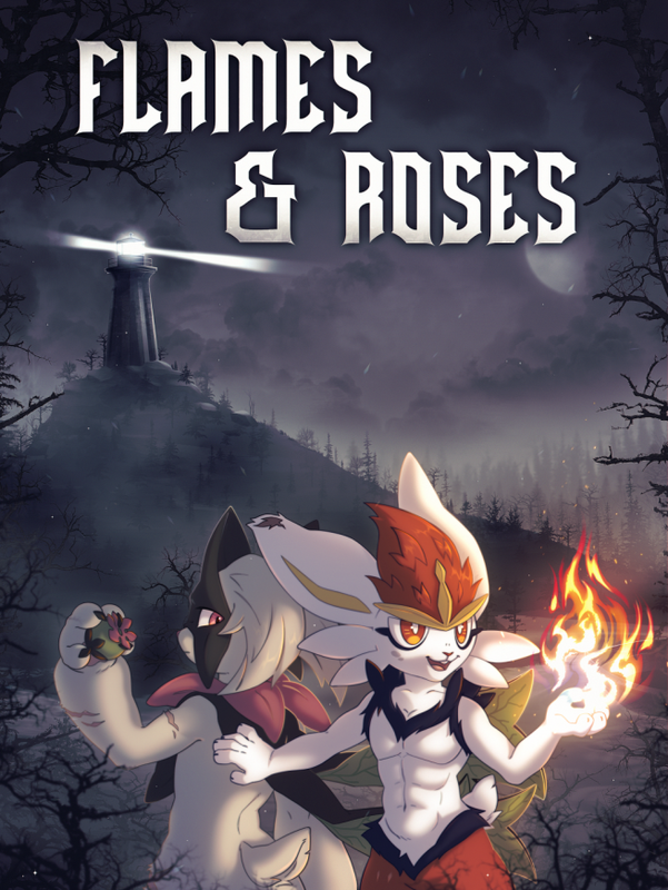Flames Roses Cover (1)