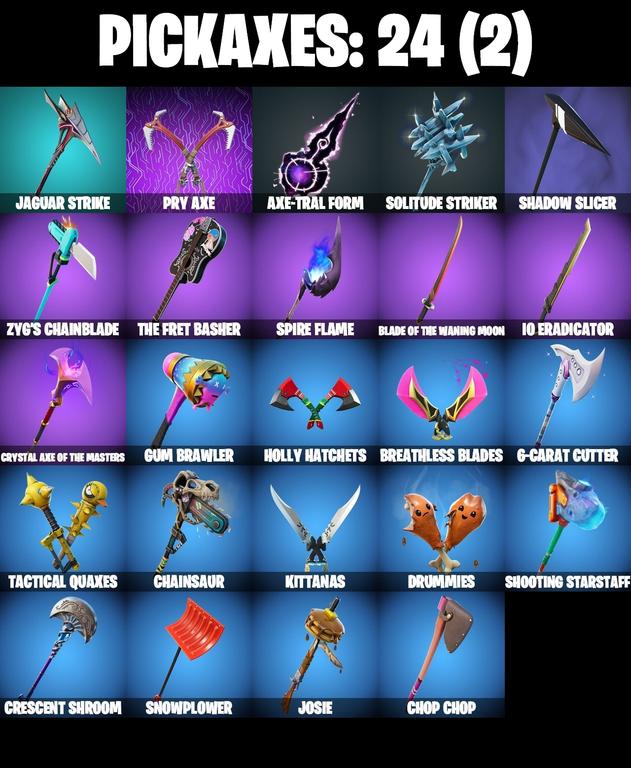 pickaxes comp