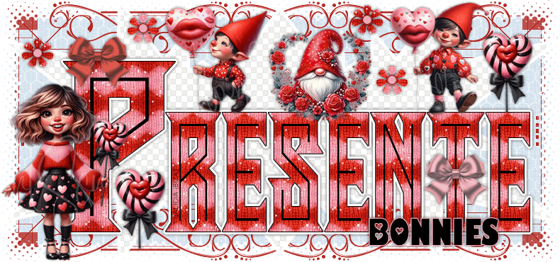 Presente Romantic Nomes bonnies