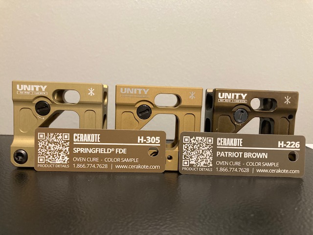UNITY Fast Micro Mount FDE Variation > Optics, Mounts, and Sights ...