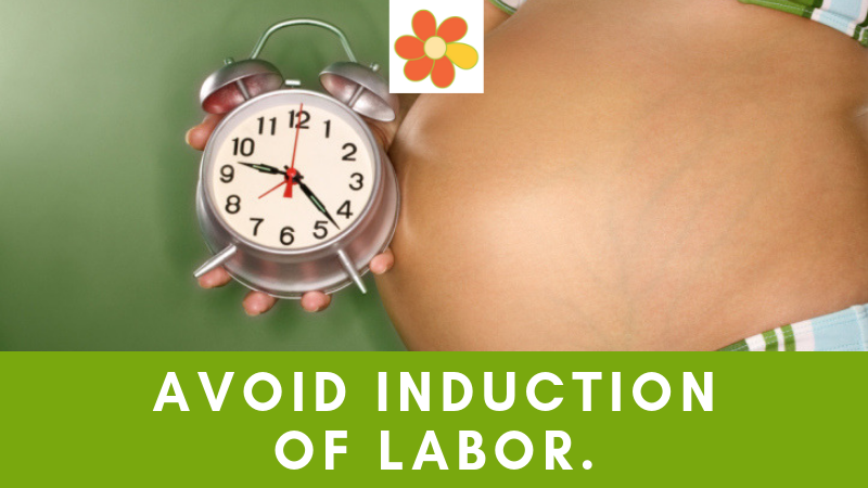How to have a successful VBAC: Avoid induction