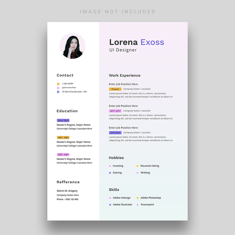 Free CV Template Download – Professional Resume Templates