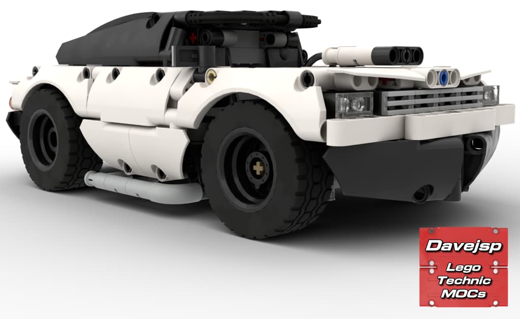Lego Technic MOC muscle car