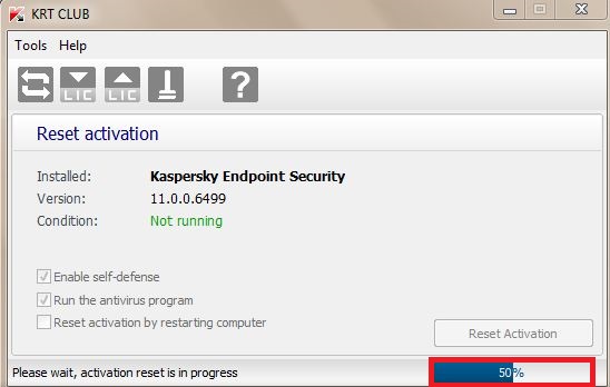 Kaspersky Endpoint Security Reset KRT 3 (M)