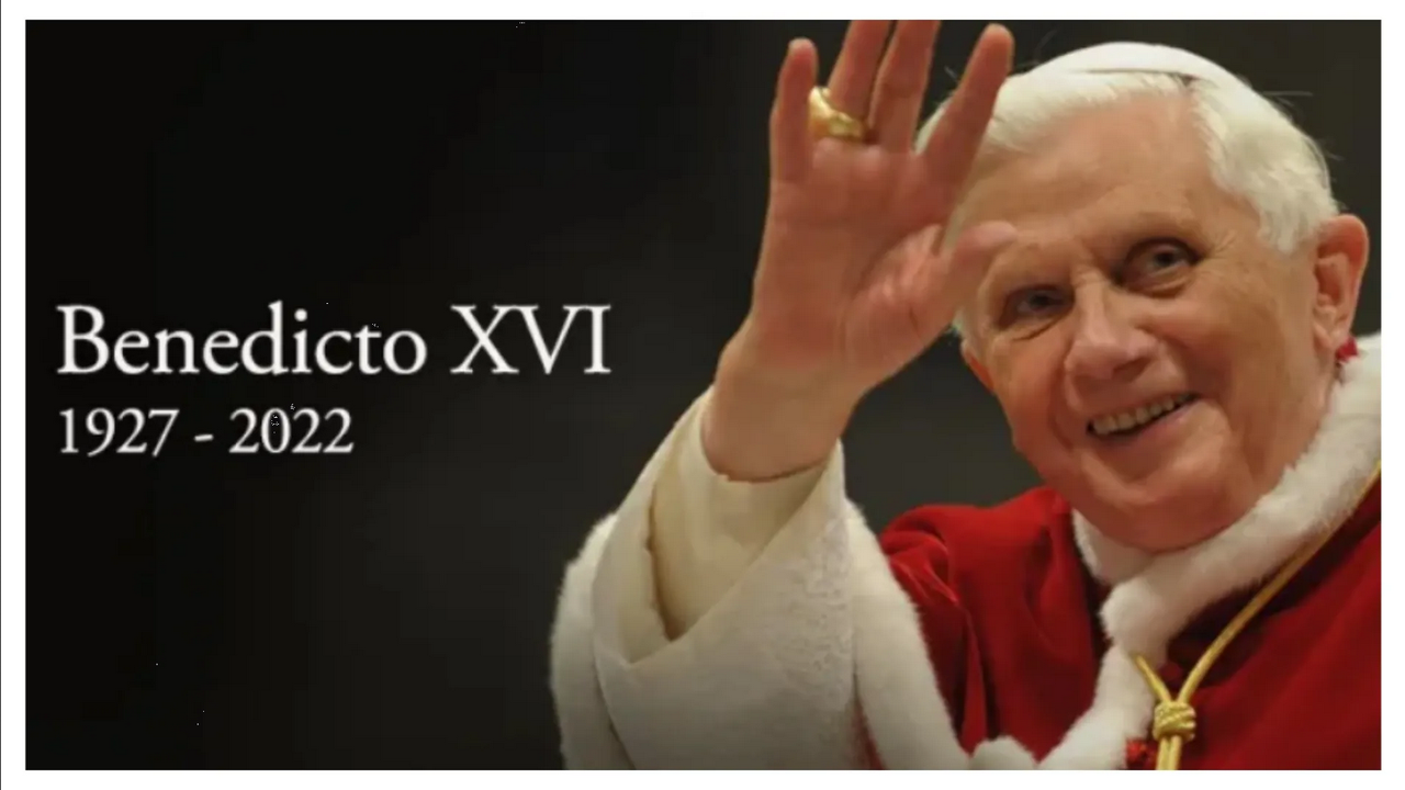 Conmemoran memoria del Papa Benedicto XVI a un año de su muerte