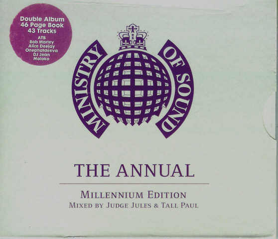 01/04/2023 - Judge Jules & Tall Paul – The Annual - Millennium Edition (2 x CD, Compilation, Mixed)(Ministry Of Sound – ANNCD99)   1999 R-1306801-1274472403