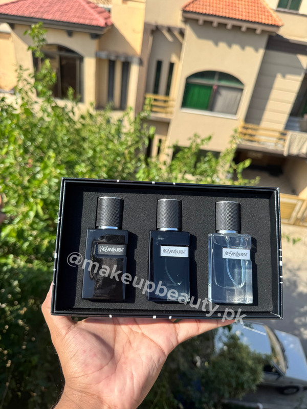 YSL 3 in 1 Perfume set For men.