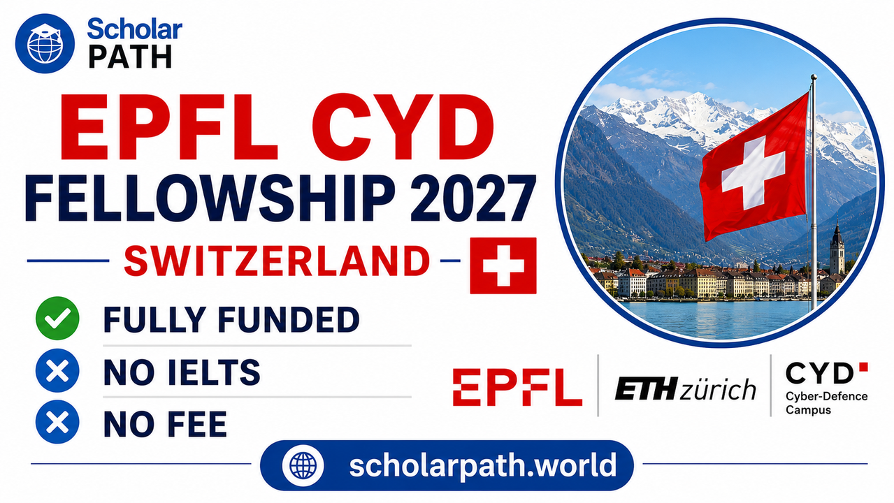 EPFL CYD Fellowship 2027: Fully Funded in Switzerland