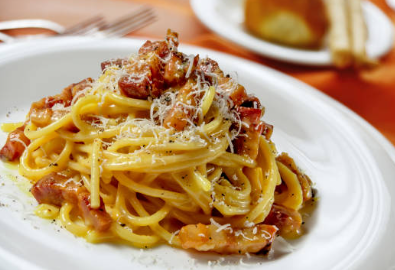 Espaguetis Carbonara