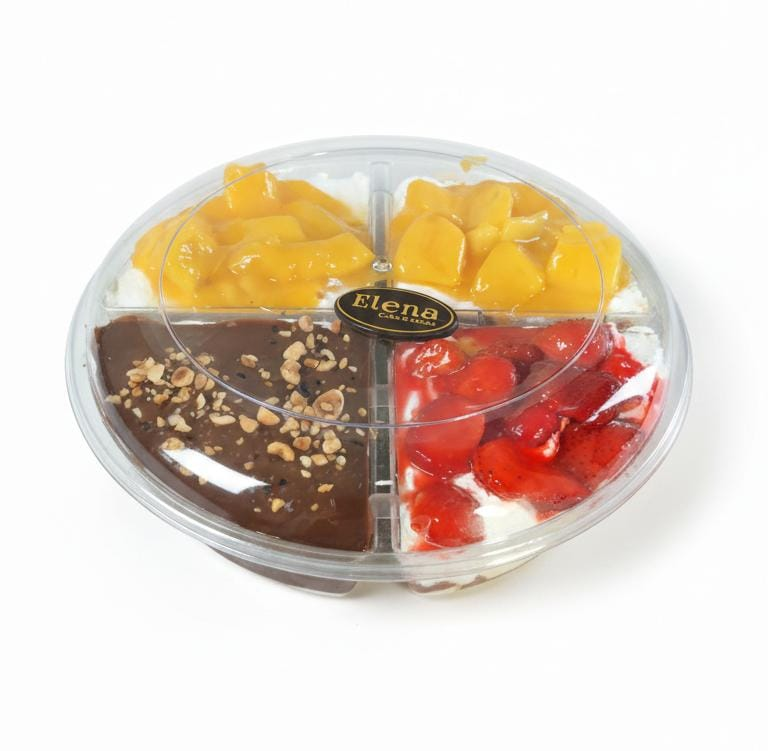 كنافة ميكس نوتيلا و مانجو و شوكولاتة