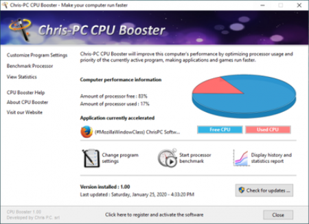 Chris-PC CPU Booster 2.06.10