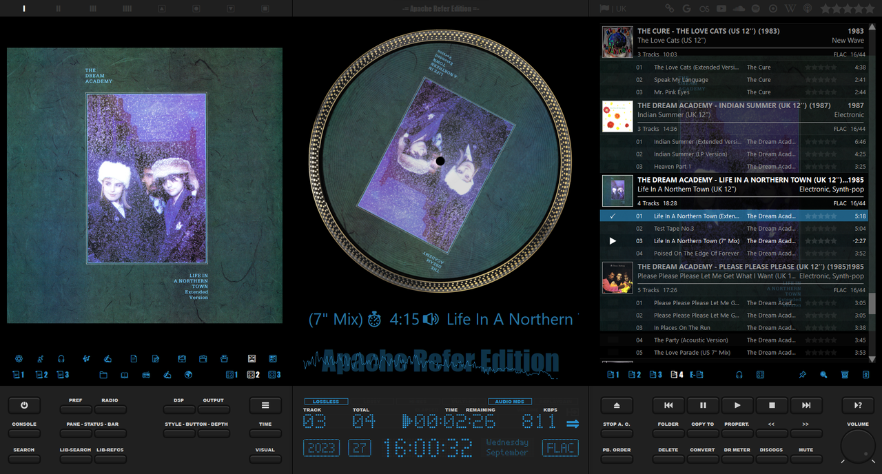 New Multiple Panel 2 (for streming radios) - Add. Album Art   Properties   Other Info Full   Text Re