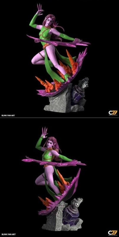 Blink Fan Art – 3D Print