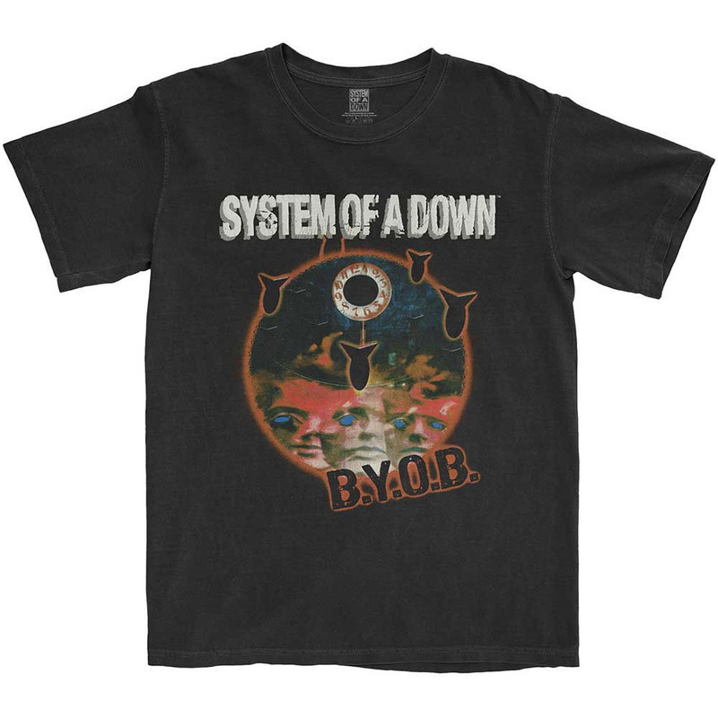 T shirt System Of A Down BYOB Classic (noir)
