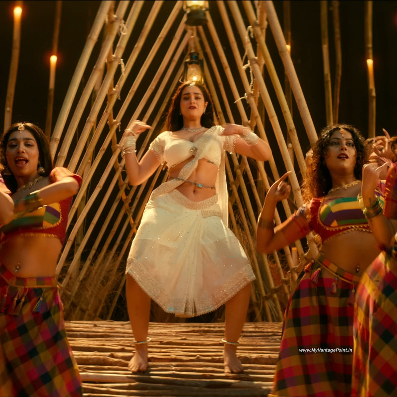 27 Ayesha Khan Hot Item Song MOTHA in Gangs of Godavari (2024)